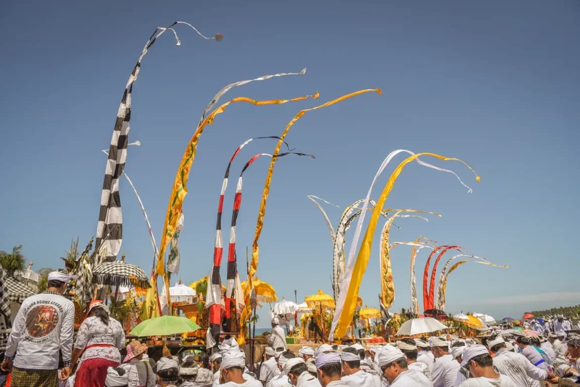 Melasti ceremony