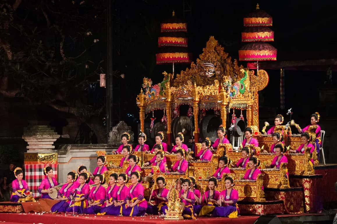 An all-women gamelan ensembles