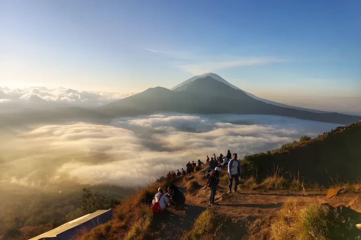 Mount Batur trekking site